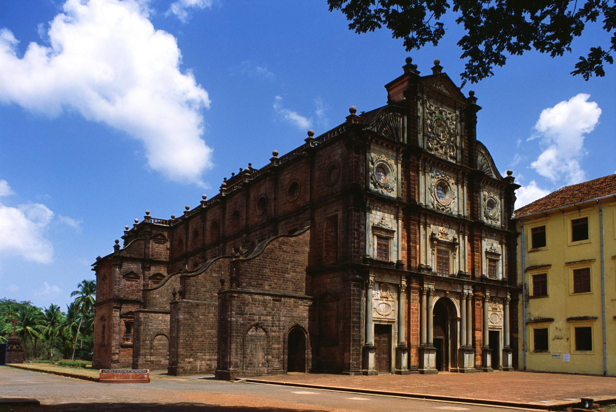 Goa churches Basilica Bom Jesus