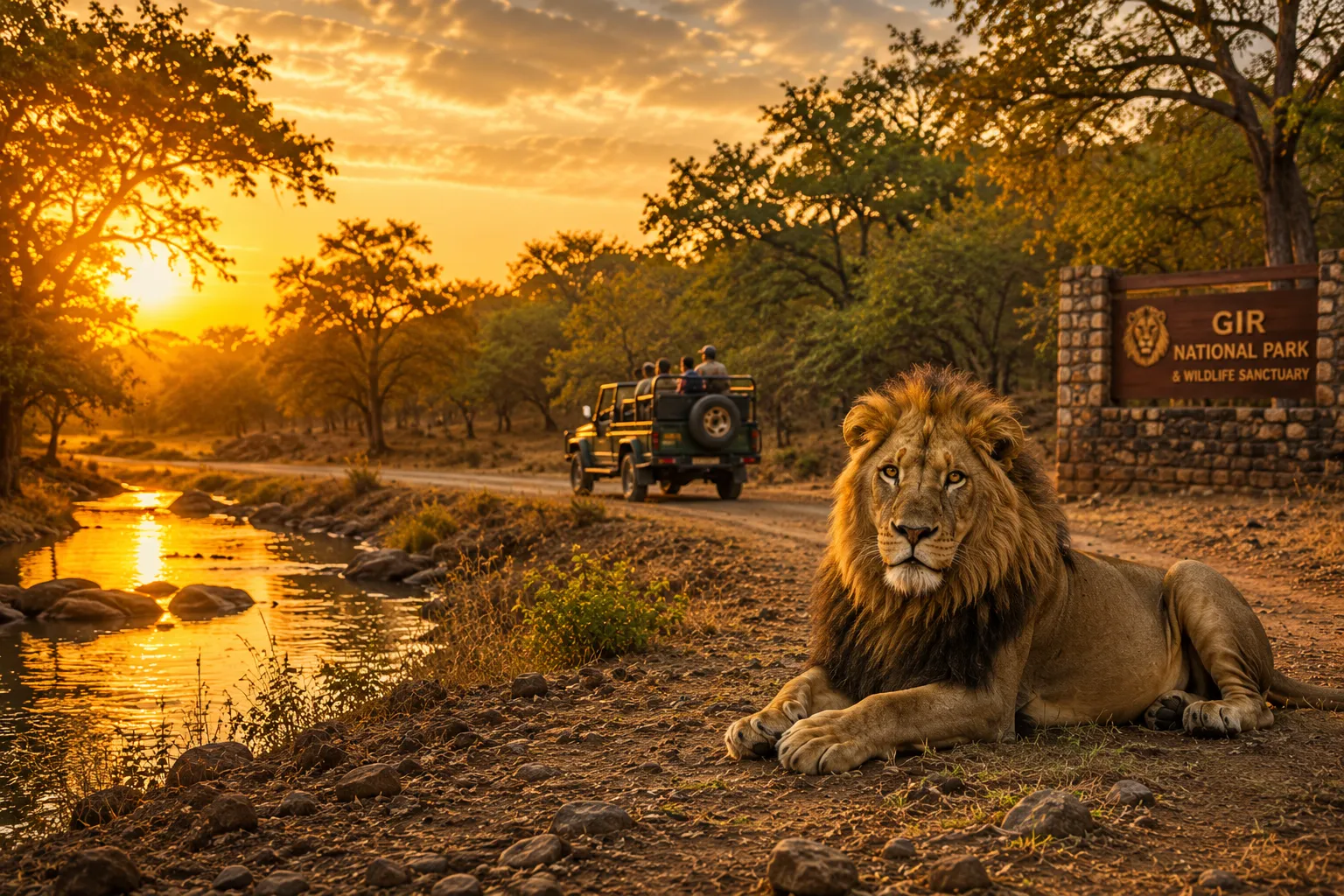 Gir National Park Safari