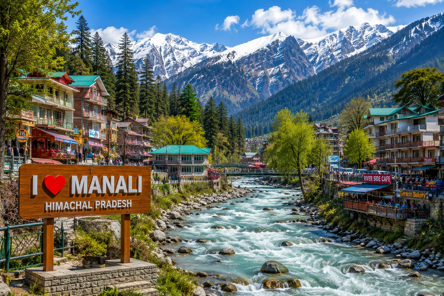 Manali Hill Station, Himachal Pradesh