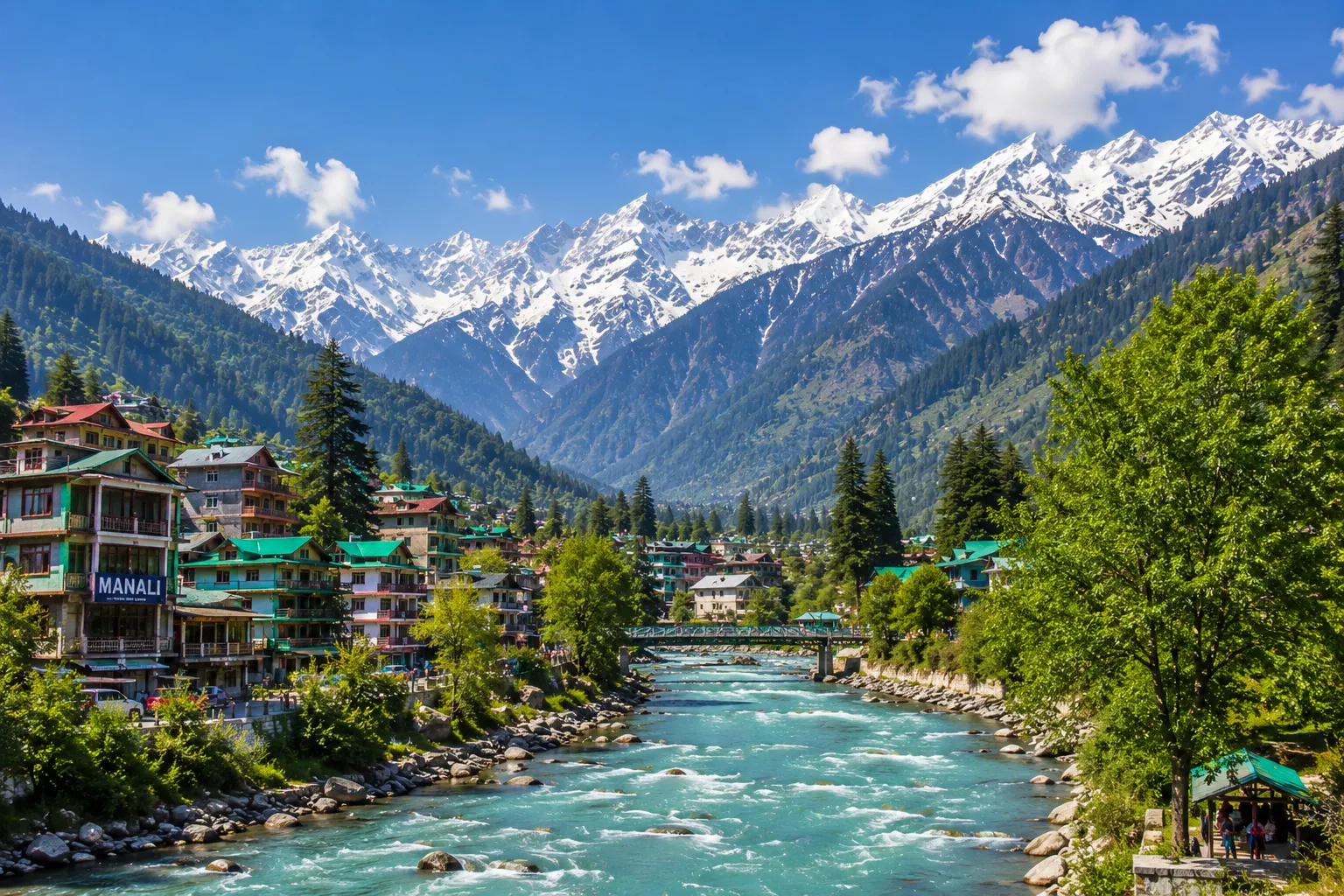 Manali Hill Station, Himachal Pradesh