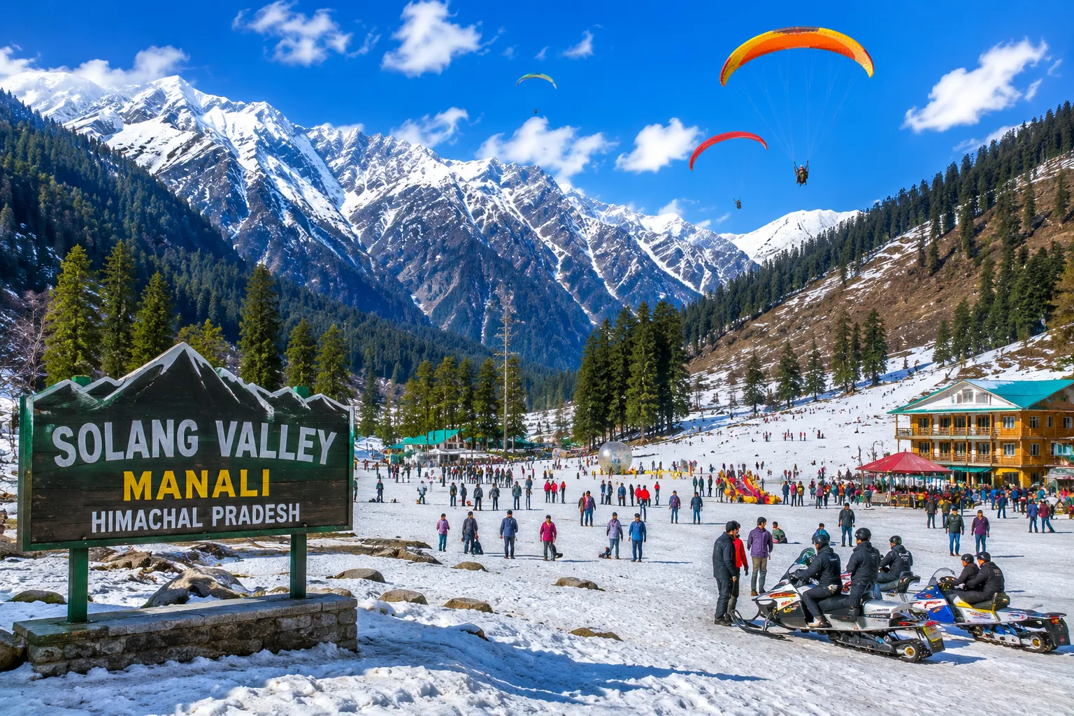 Solang Valley, Manali, Himachal Pradesh