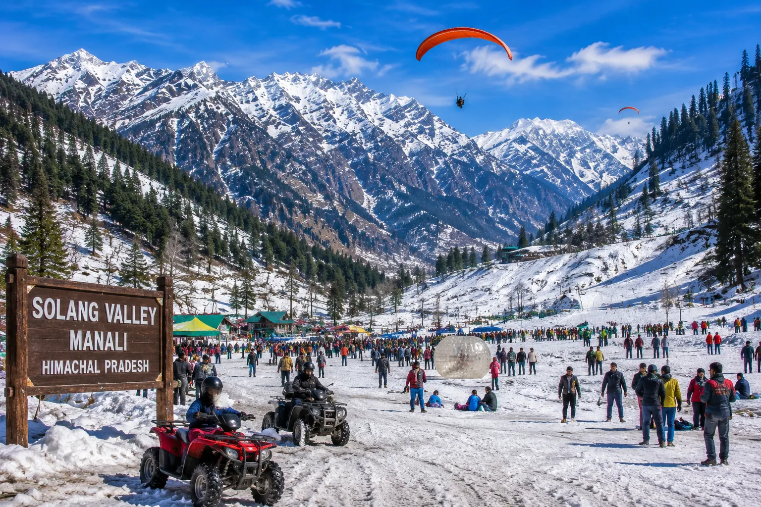 Solang Valley, Manali, Himachal Pradesh