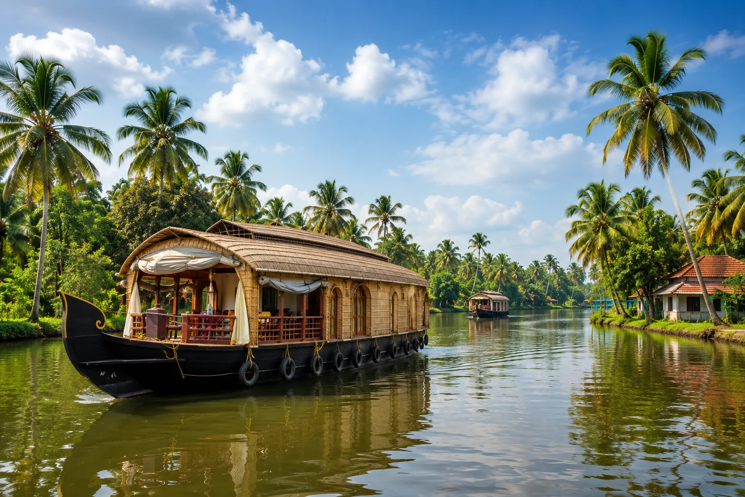 Alleppey Houseboat Backwaters, Kerala