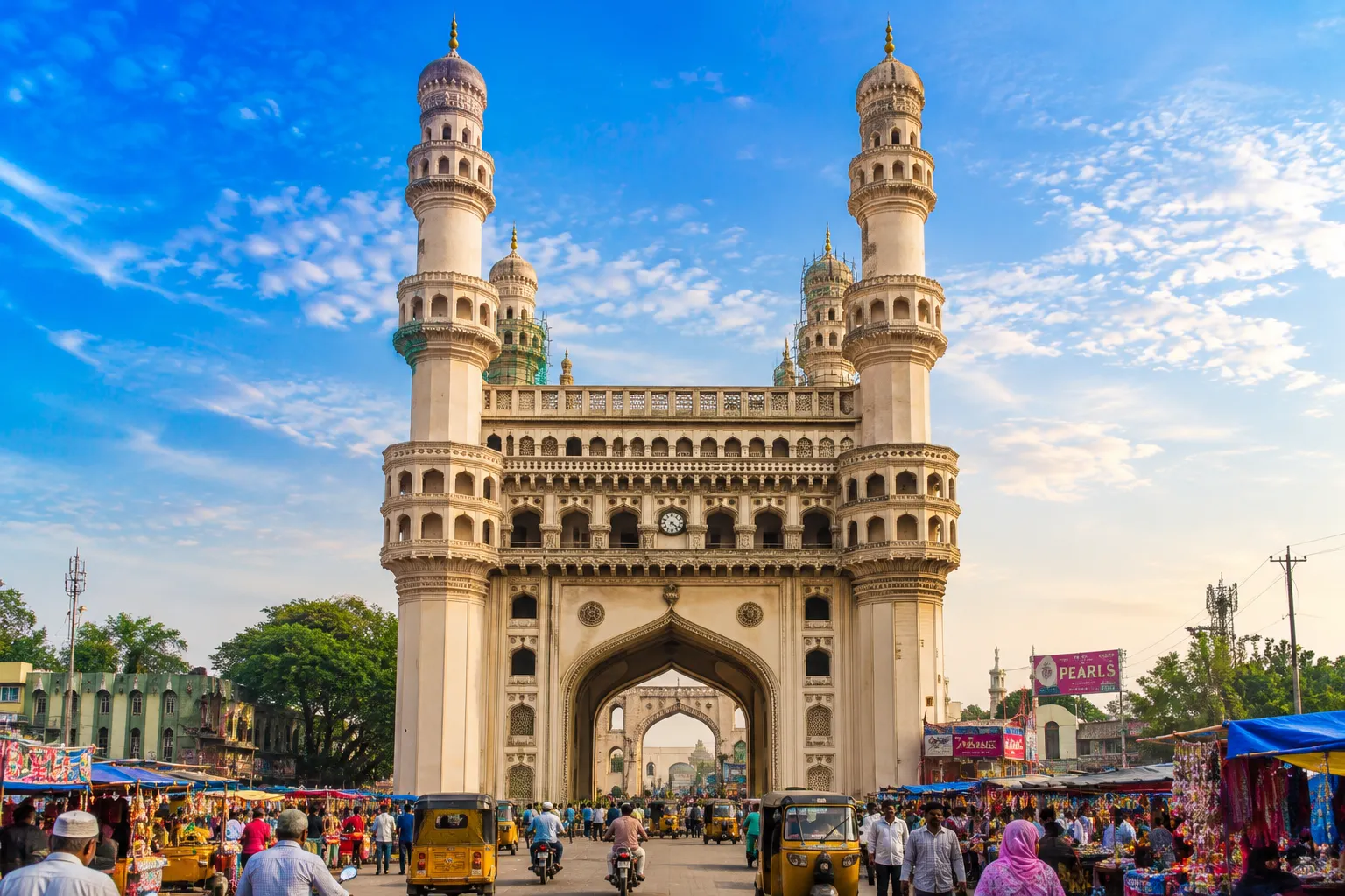 Charminar monument in Hyderabad Telangana