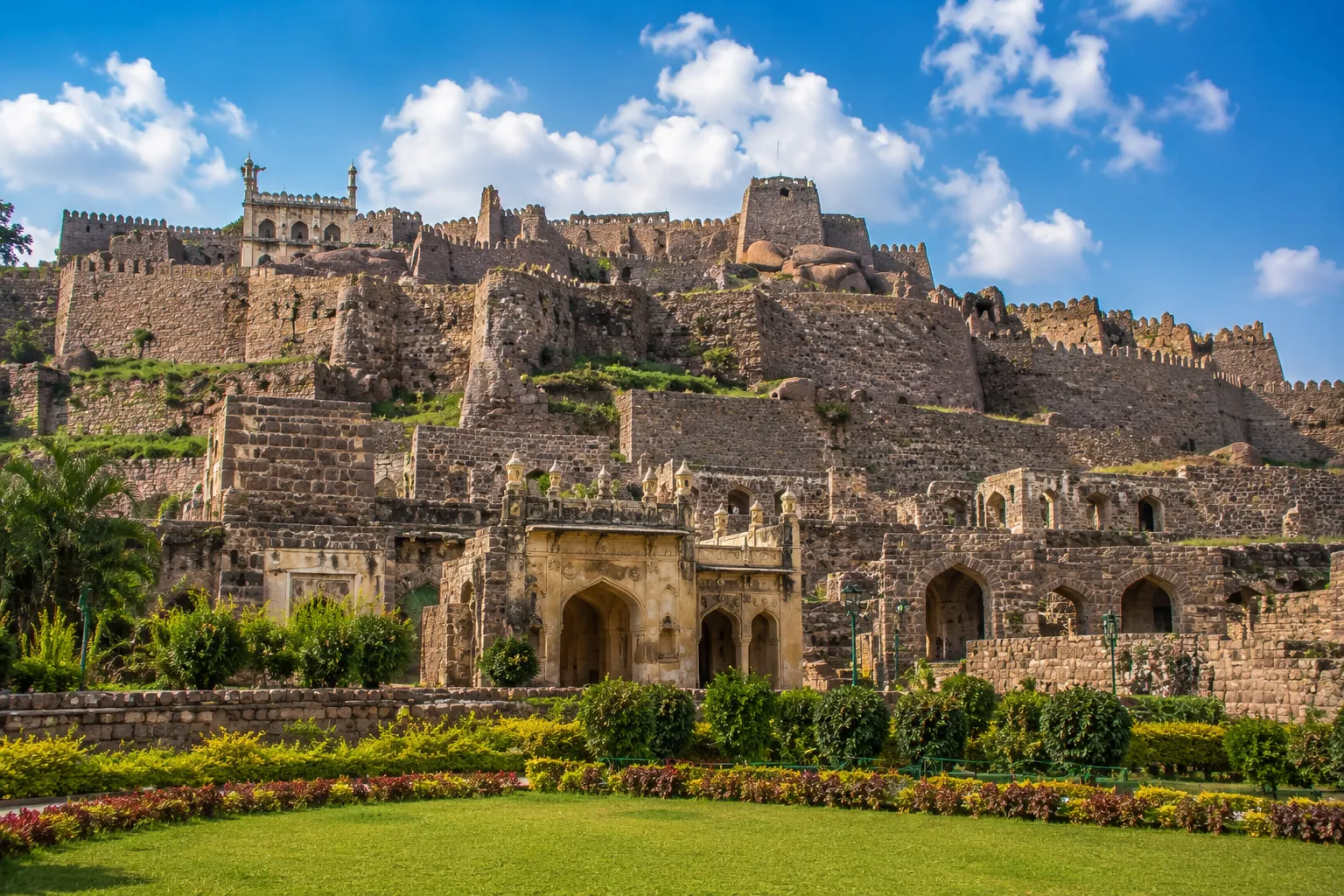 Historic Golconda Fort in Hyderabad Telangana
