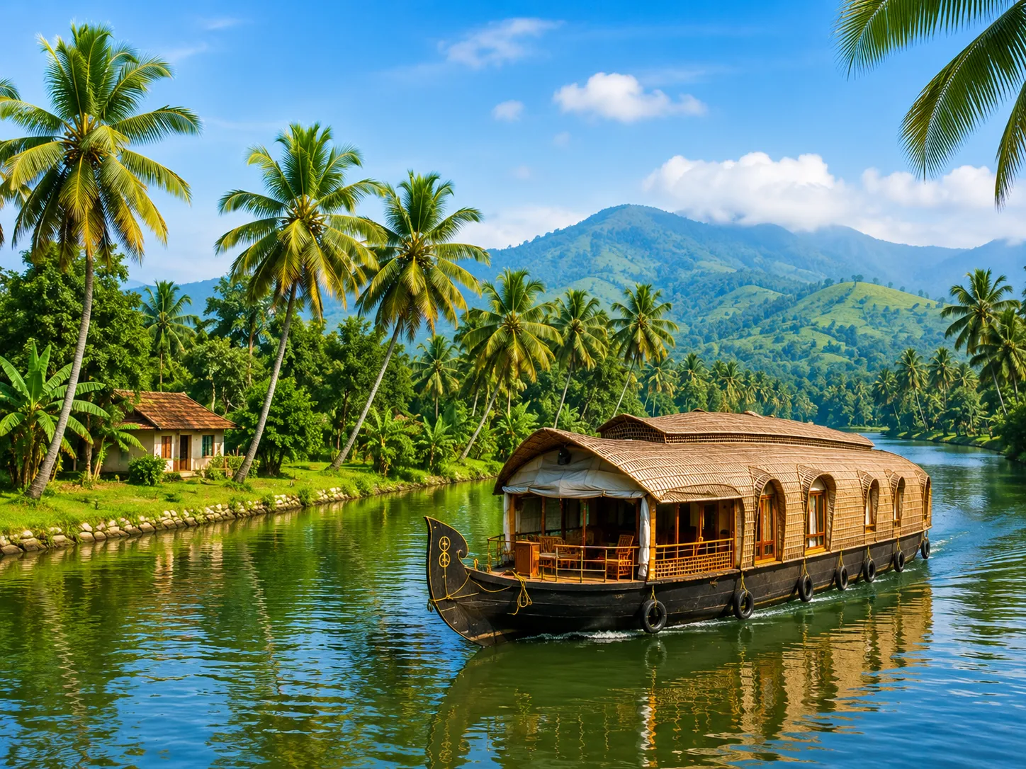 Kerala Tour Packages from Ahmedabad featuring Munnar, Alleppey Houseboat and Kerala Backwaters