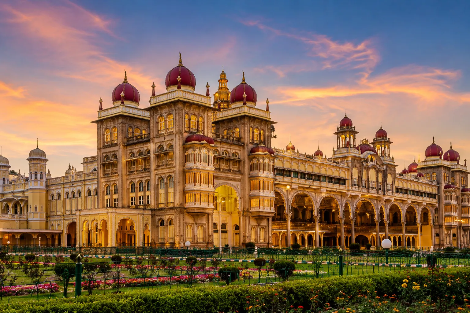Mysore Palace heritage landmark in Mysuru Karnataka