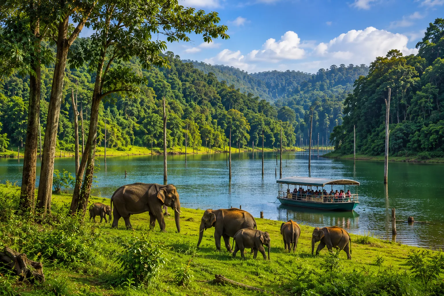 Thekkady Periyar National Park, Kerala