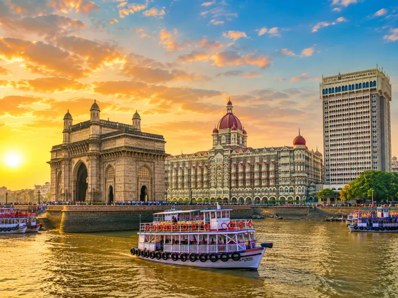 Maharashtra tour package featuring Mumbai Gateway of India Marine Drive beaches and cultural attractions