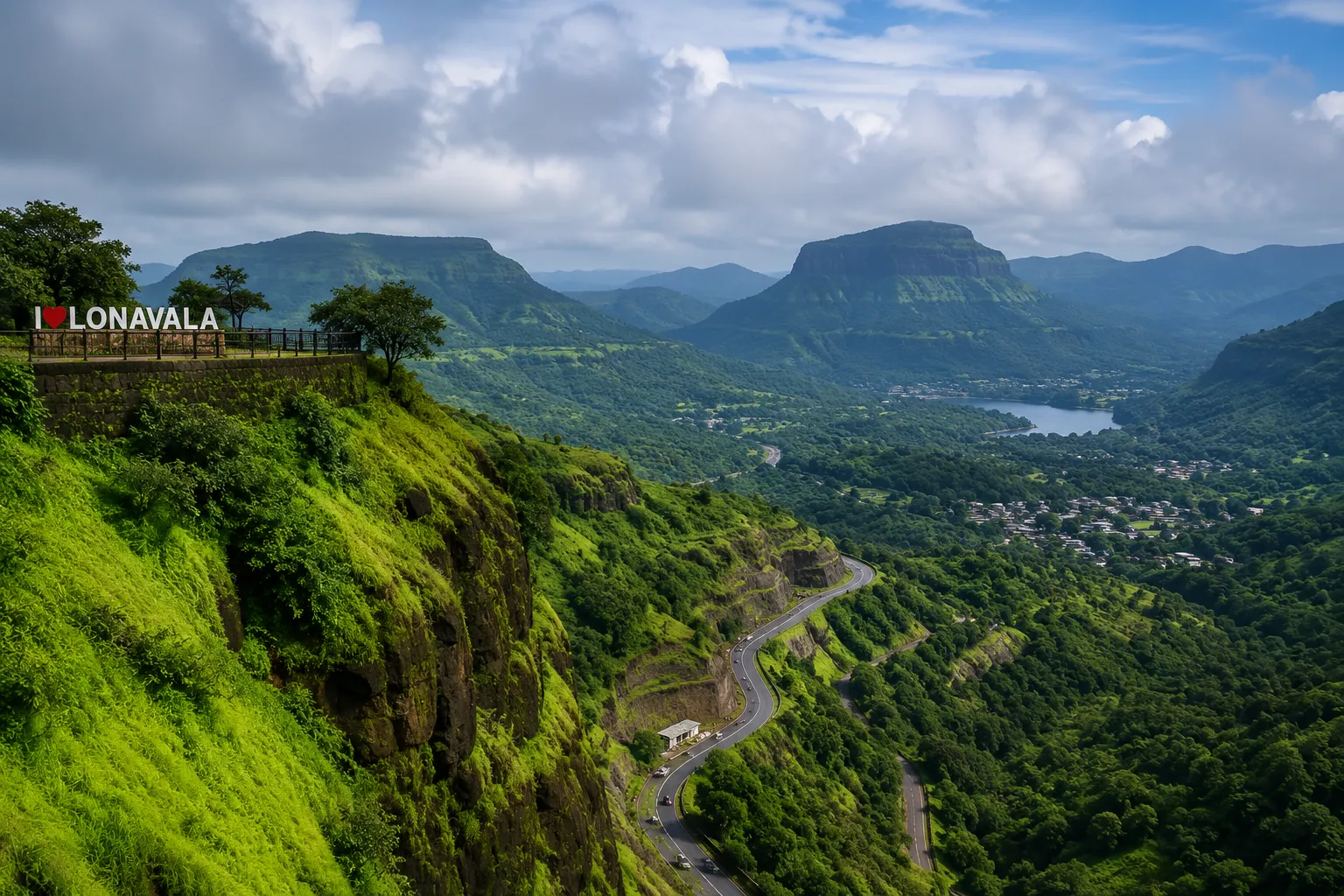 Lonavala Scenic View Maharashtra