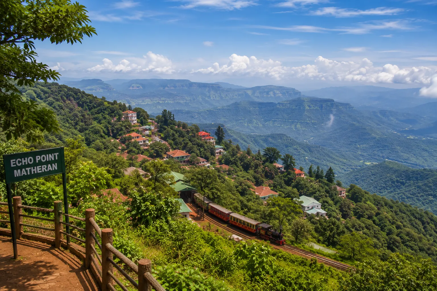 Matheran Panorama Maharashtra