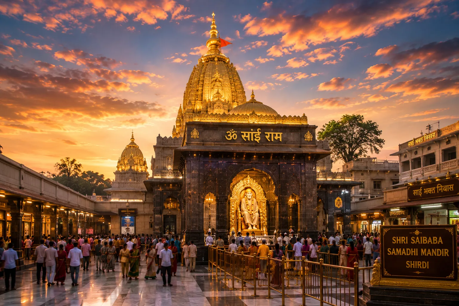 Shri Sai Baba Temple Shirdi Maharashtra