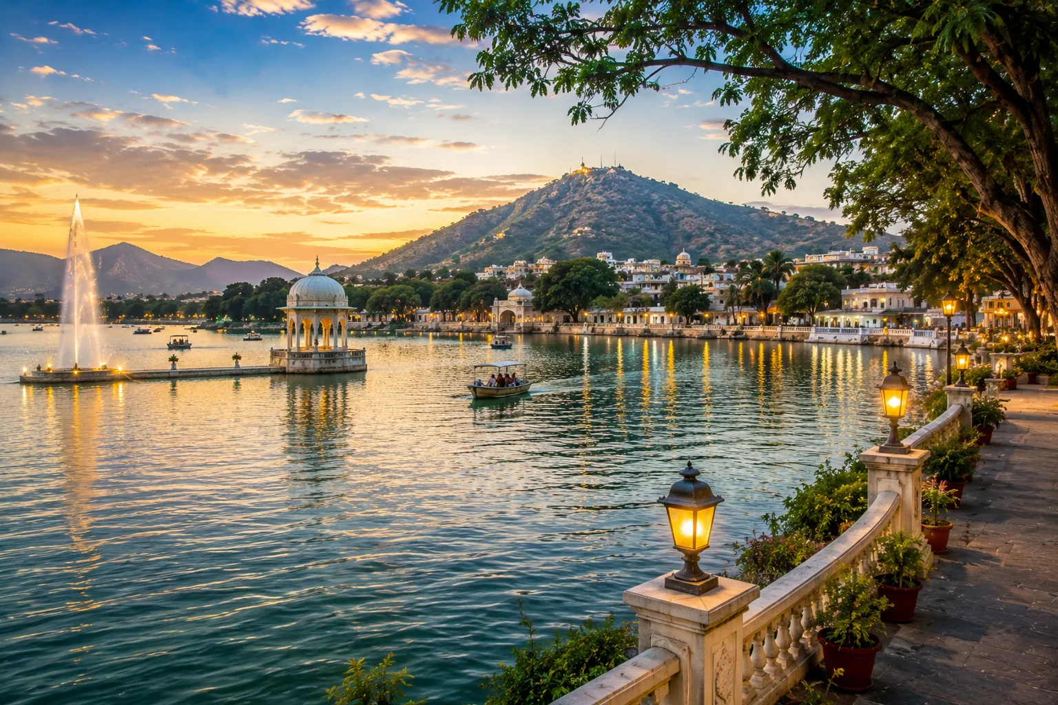Fateh Sagar Lake Udaipur Rajasthan