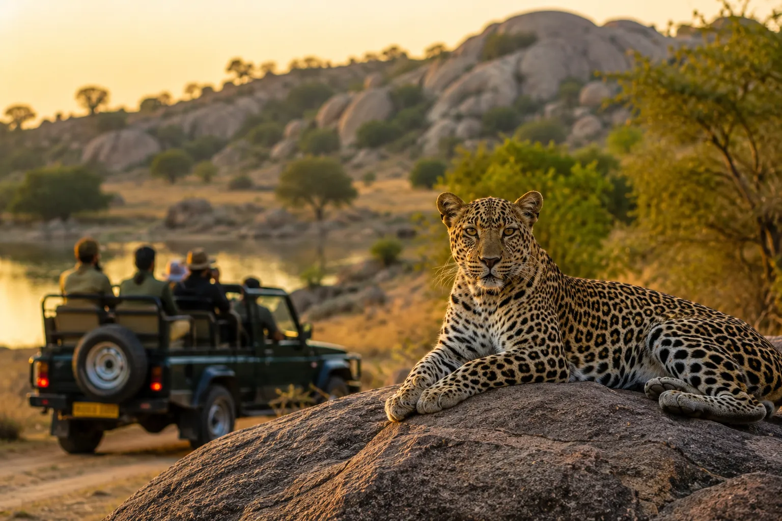 Jawai Leopard Safari Rajasthan