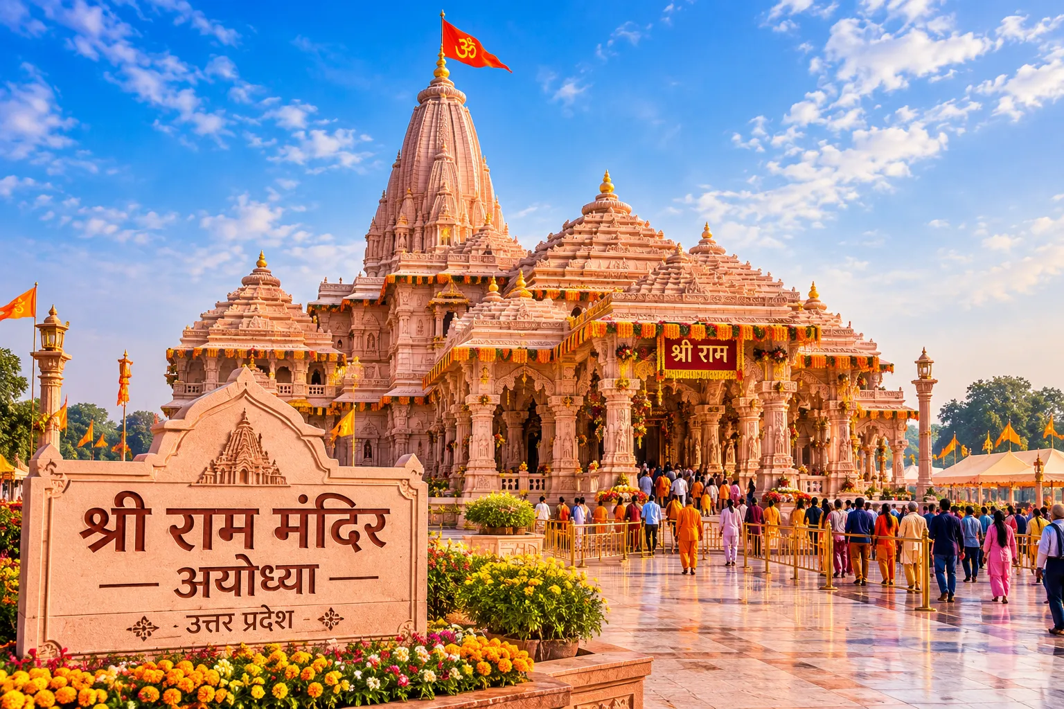 Shri Ram Mandir Ayodhya - Uttar Pradesh Tour Package