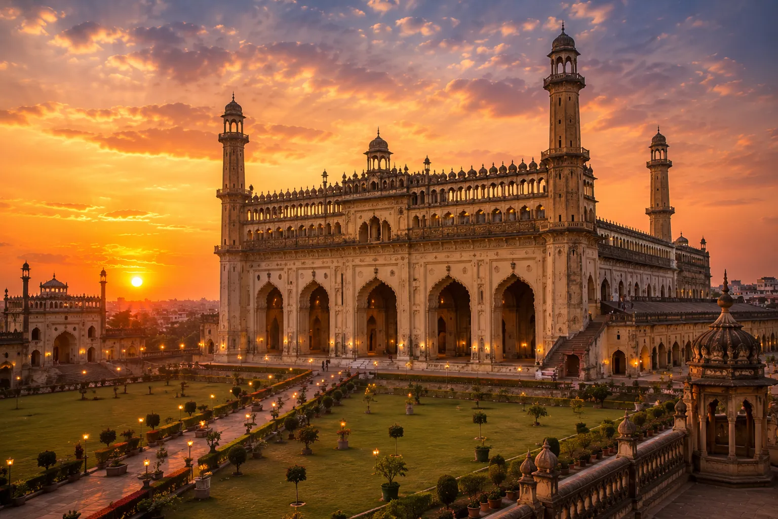 Bara Imambara in Lucknow Uttar Pradesh