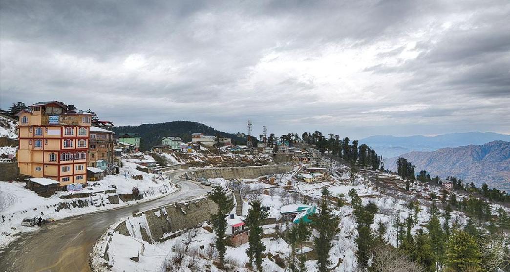 Shimla Mall Road snow Himachal tour