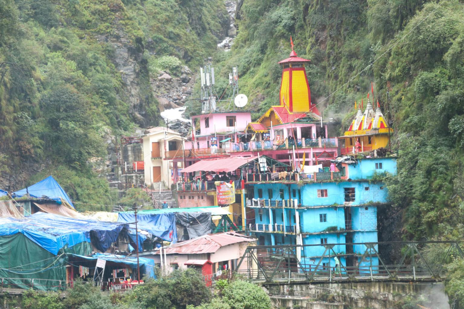 Yamunotri temple Uttarakhand Himalaya